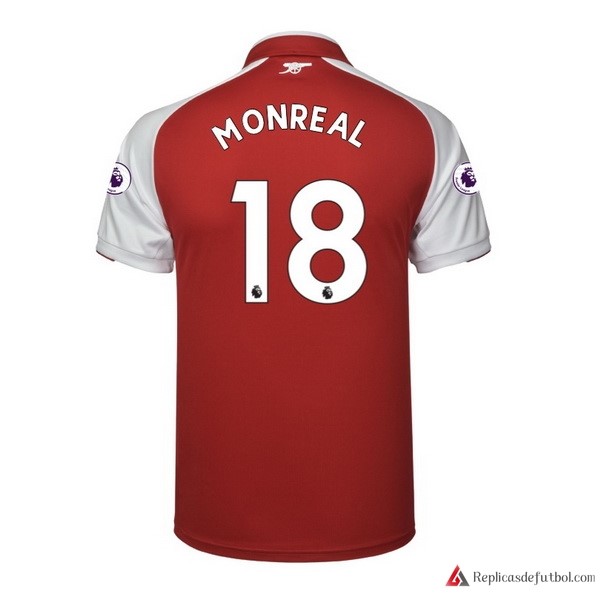 Camiseta Arsenal Primera equipación Monreal 2017-2018